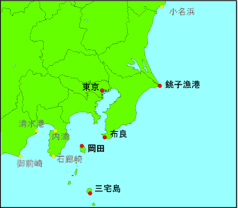 関東地方・伊豆諸島